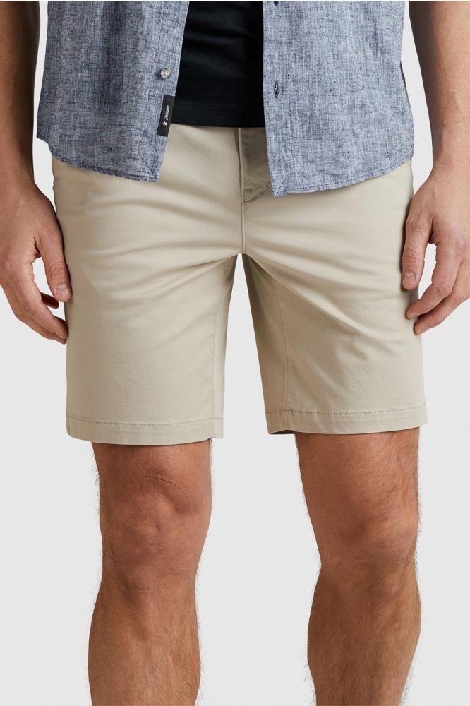 CHINO SHORT MET TWILL STRETCH VSH2304650 8265-Pure Cashmere